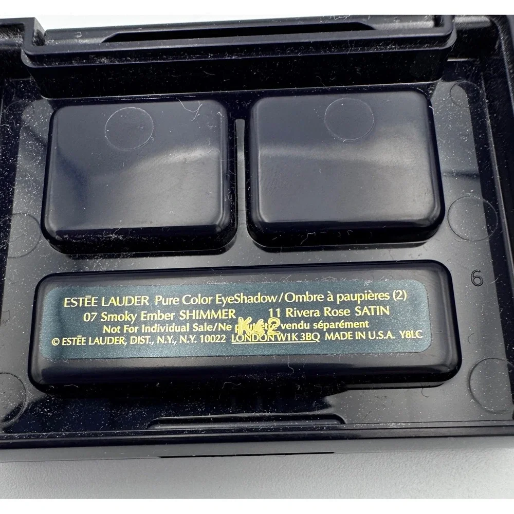 VINTAGE Estee Lauder Eyeshadow Duo Smoky Ember & Riviera Rose NEW Discontinued
